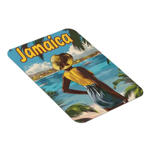 Jamaica Beach Magnet (Rechte Seite)