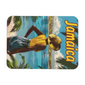 Jamaica Beach Magnet (Horizontal)