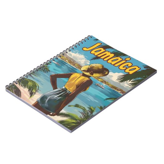 Jamaica Beach Notizblock (Linke Seite)