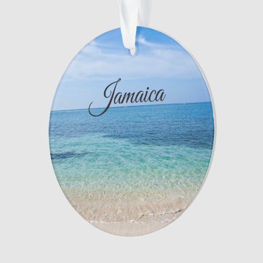 Jamaica Beach Ornament (Vorderseite)