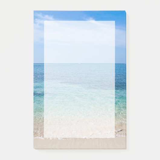 Jamaica Beach Post-it Klebezettel (Vorderseite)