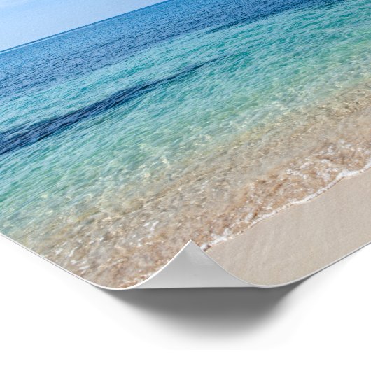 Jamaica Beach Poster (Ecke)