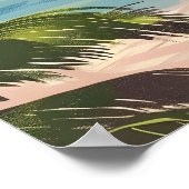 Jamaica Beach Poster (Ecke)