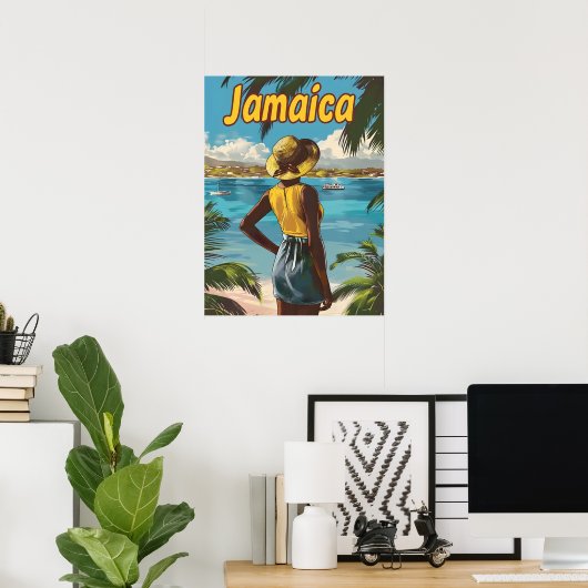 Jamaica Beach Poster (Heimbüro)