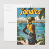 Jamaica Beach Postkarte (Vorne/Hinten)