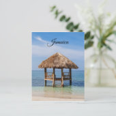 Jamaica Beach Postkarte (Stehend Vorderseite)