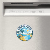 Jamaica Beach Texas Magnet (In Situ (Geschirrspüler))