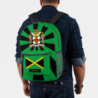 Jamaica-Beutel, jamaikanische Flaggenmode / Patrio