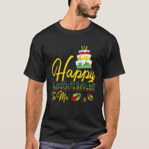Jamaica Birthday Cake Happy Birthday to Me T-Shirt