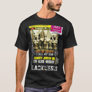 JAMAICA BLACK ,MESSIAH Basic Dunkel T - Shirt