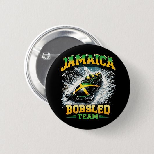 Jamaica Bobsled Team Button (Vorne & Hinten)