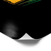 Jamaica Bobsled Team Poster (Ecke)