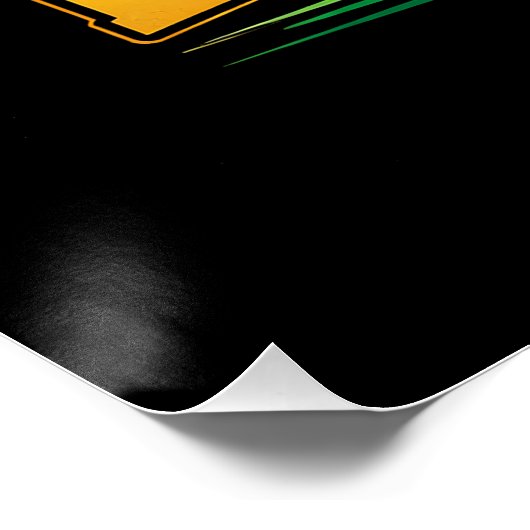 Jamaica Bobsled Team Poster (Ecke)