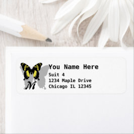 Jamaica Butterfly Shadow Monogram