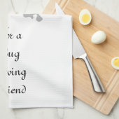 Jamaica Butterfly Shadow Monogram Geschirrtuch (Viertel Falte)