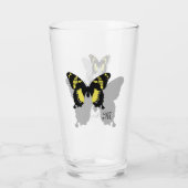 Jamaica Butterfly Shadow Monogram Glas (Rückseite)
