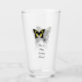 Jamaica Butterfly Shadow Monogram Glas (Vorderseite)