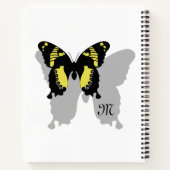 Jamaica Butterfly Shadow Monogram Notizblock (Rückseite)
