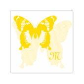 Jamaica Butterfly Shadow Monogram Permastempel (Design)