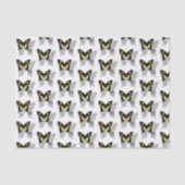 Jamaica Butterfly Shadow Monogram Seidenpapier (Vorderseite)