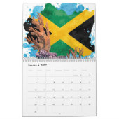 Jamaica calendar kalender (Jan 2027)