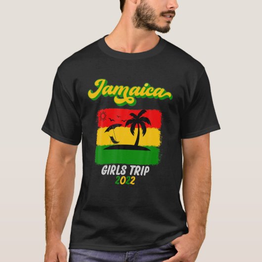 Jamaica Caribbean Family Vacay Girls Couples Trip T-Shirt (Vorderseite)