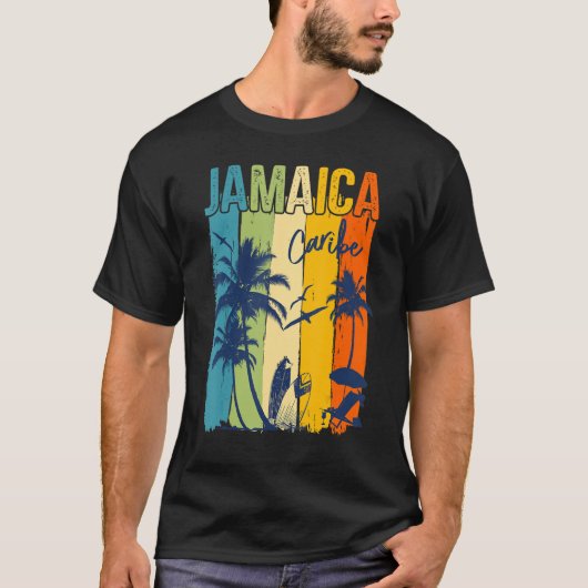 Jamaica Caribe Family Vacation Matching Group T-Shirt (Vorderseite)