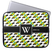 JAMAICA Christlich Scripting Monogram-Notebook Laptopschutzhülle (Vorderseite)