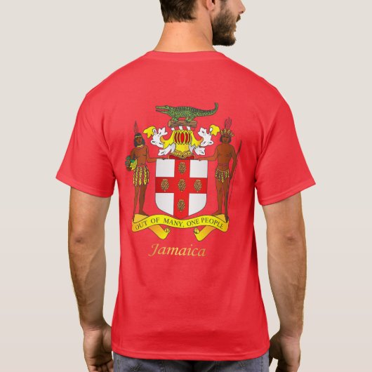 Jamaica COA T - Shirt (Rückseite)