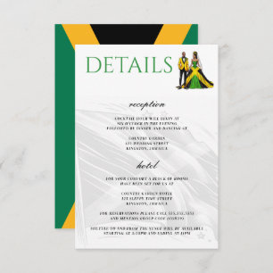 Jamaica Couple Begleitkarte