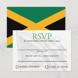 Jamaica Couple RSVP Karte