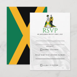 Jamaica Couple RSVP Karte
