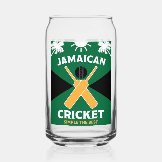 Jamaica Cricket Dosenglas (Vorderseite)