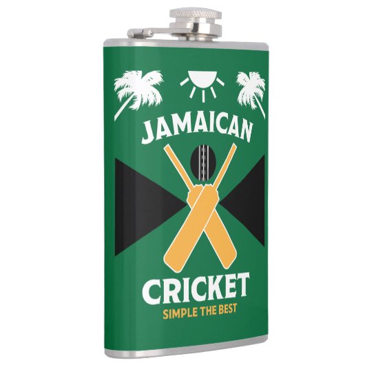 Jamaica Cricket Flachmann (Rechts)