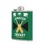 Jamaica Cricket Flachmann (Links)