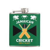 Jamaica Cricket Flachmann (Vorderseite)