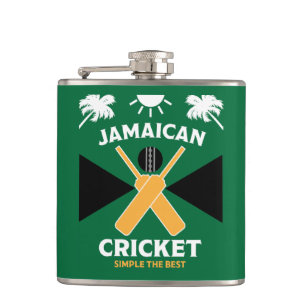 Jamaica Cricket Flachmann