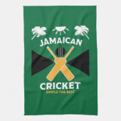 Jamaica Cricket Geschirrtuch (Vertikal)
