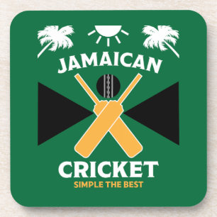 Jamaica Cricket Getränkeuntersetzer