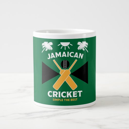 Jamaica Cricket Jumbo-Tasse (Vorderseite)