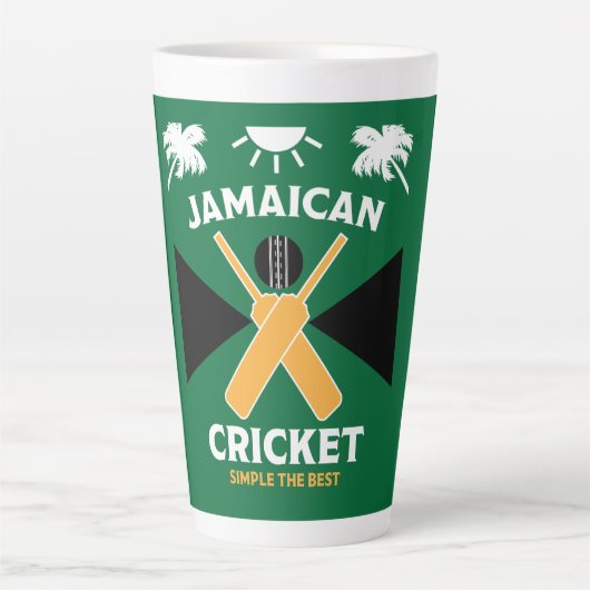 Jamaica Cricket Milchtasse (Vorderseite)