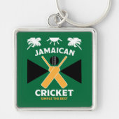 Jamaica Cricket Schlüsselanhänger (Vorne)
