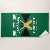 Jamaica Cricket Strandtuch (Vorderseite)