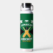 Jamaica Cricket Trinkflasche (Rückseite)