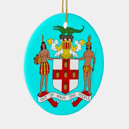 JAMAICA* Custom Christmas Ornament (Rechts)