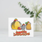 Jamaica DreadRocks Postkarte (Stehend Vorderseite)