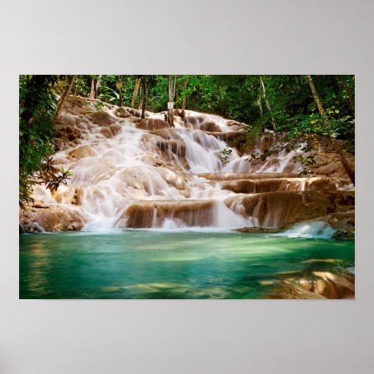 Jamaica Dunn's River Falls Poster (Vorne)