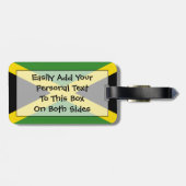 Jamaica Easy ID Personal Flag Gepäckanhänger (Rückseite horizontal)