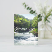 Jamaica Falls Postkarte (Stehend Vorderseite)