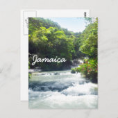 Jamaica Falls Postkarte (Vorne/Hinten)